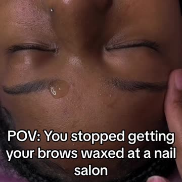 Eyebrow Waxing with Hypnotic Purple Seduction and Cherry Desire Hard Wax | NiNis Essence of Beauty
