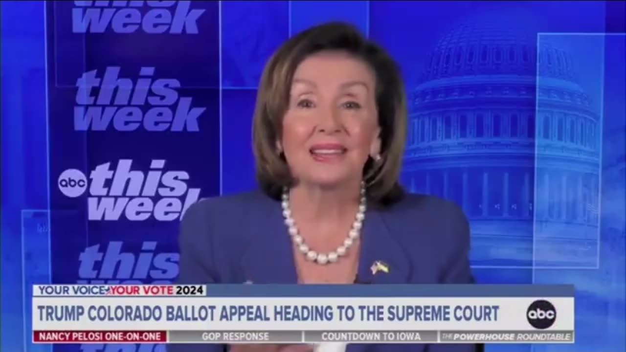 Nancy Pelosi Says States Don’t Have Follow The US Constitution