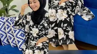 SLEEPYDALZ Pyjamas 3 in 1 Women Long Sleeve Sleepwear Baju Tidur baharu Hanya RM39.00!