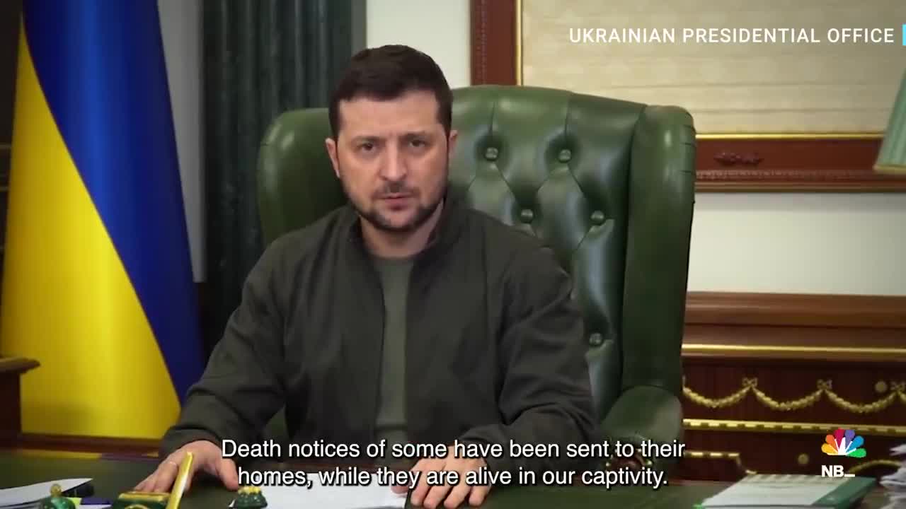 Zelenskyy Says Some Captured Russian Troops ‘Refuse To Go Back To Russia’