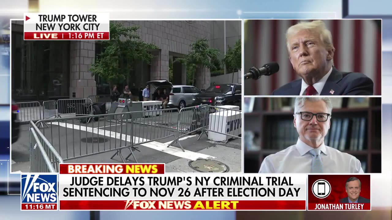 Judge delays sentencing in Trump NYC criminal trial until after election