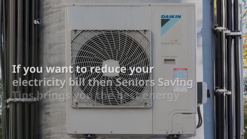 Save Energy At Home - Seniors Saving Tips