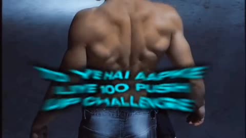 100 push up challenge at home 🏡