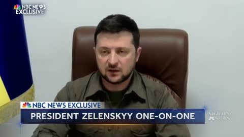 One-On-One With Ukrainian President Zelenskyy