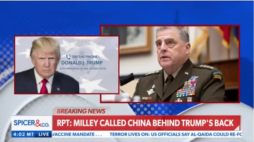 Gen. Milley undermined Trump and colluded with China’s top military leader