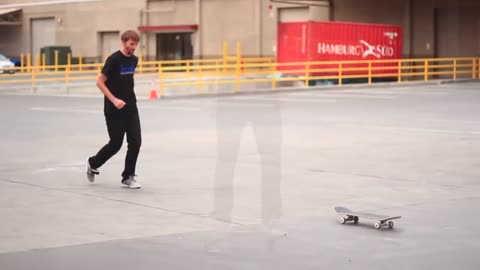 Skateboarding can be fun by yourself