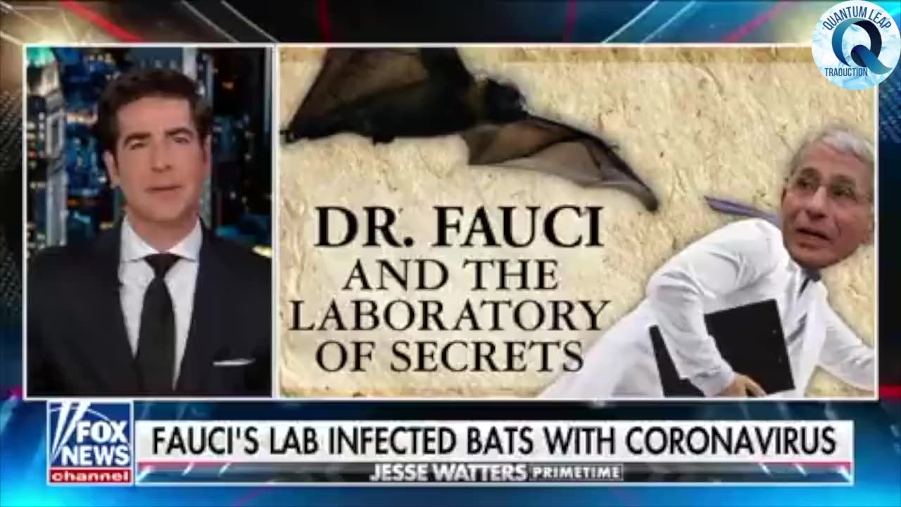 Jesse Watters sur les recherches de Fauci sur le coronavirus et de la pandémie !