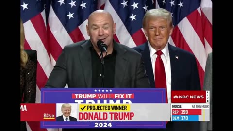 Adin Ross and joe rogan just got thanked by Dana White during Donald Trump's presidential win