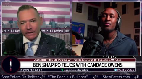 SHAPIRO ATTACKS OWENS FOR ISRAEL DISLOYALTY: JEWISH DONORS SUPPORT COLLEGE CAMPUS ANTI-WHITE RACISM