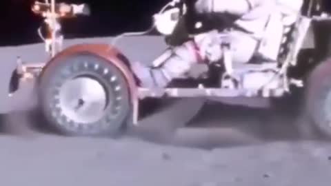 An electric off-road ride on the Moon in 1971