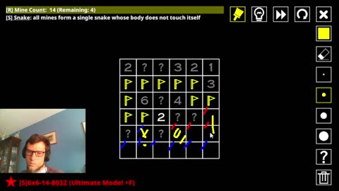 14 Minesweeper Variants Episode 4 - Snake, Cross, Balance, Partition, and Eyesight