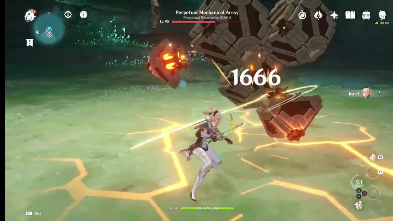 Genshin: No-Hit Perpetual Mechanical Array solo(Jean), 02/15/2023