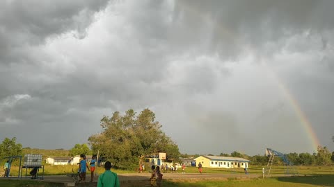 Incredible the beginning and the end of a rainbow 🤲🤲🤲