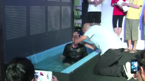 Demon manifested after baptism