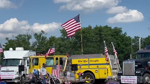 Live - 1776 Restoration Movement - Peaceful Protest - Update on Santa
