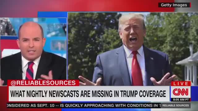 Brian Stelter makes comment on Trumps mental health