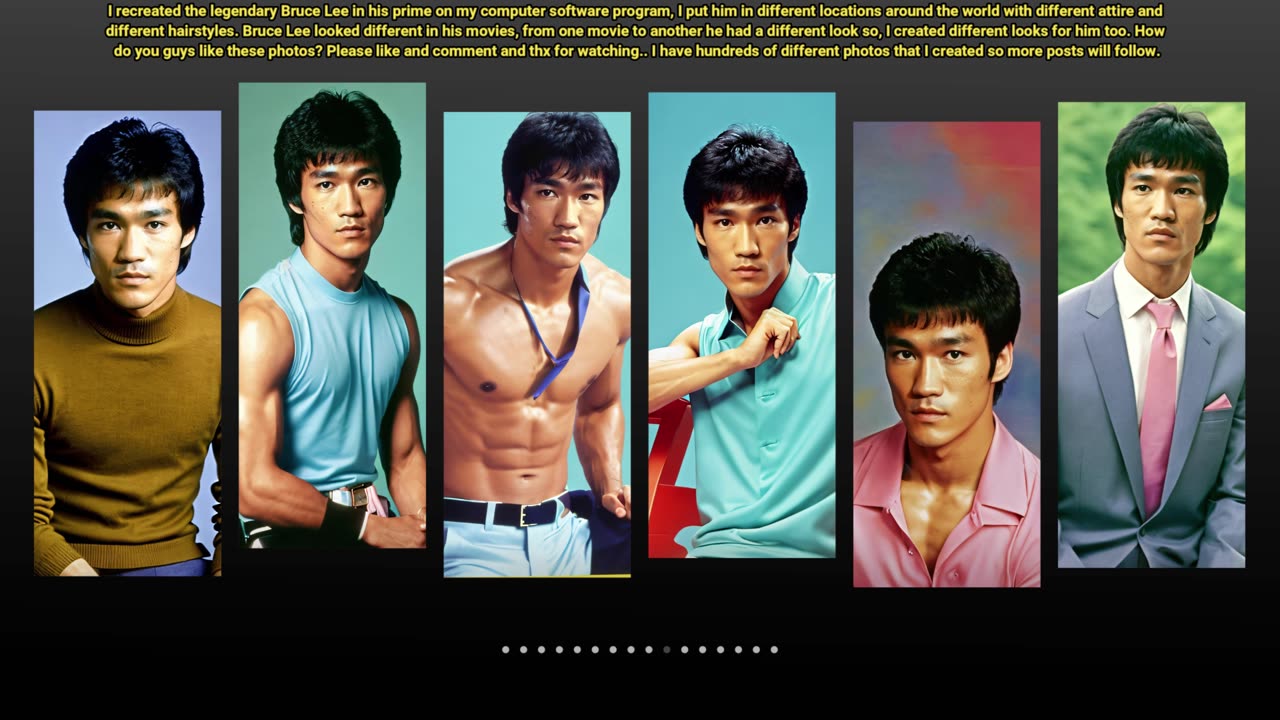 Vol. 2 - I re-created The Legendary Bruce Lee On My Computer Vol. 2