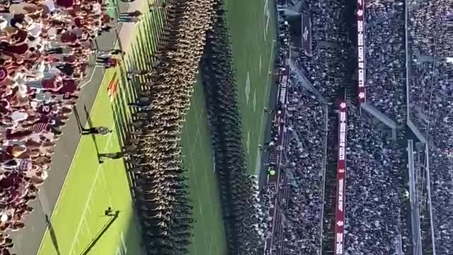 Texas A&M Corps of Cadets Block T 2021