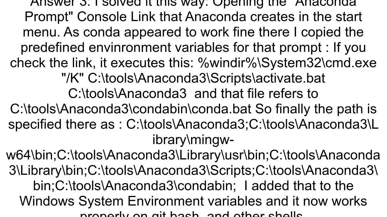 Anaconda conda create results in quotFailed to create processquot