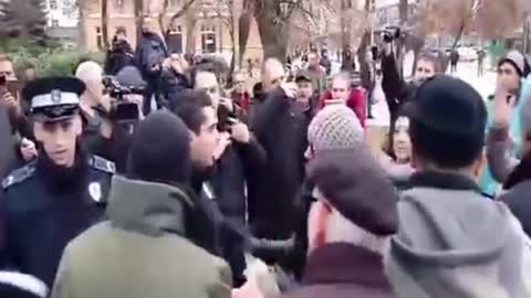 Incident na prosvjedu za Davida, ozlijeđen policajac