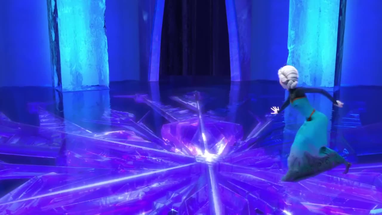 Disney's Frozen _Let It Go_ Sequence Performed by Idina Menzel