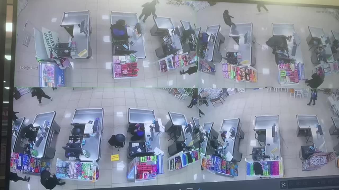 ROBO A SUPERMERCADO LAS COMPAÑÍAS