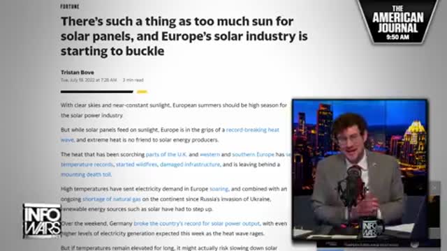 Europe Panics As There Is TOO MUCH SUN For Solar.