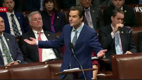 Matt Gaetz goes NUCLEAR on establishment before ousting McCarthy