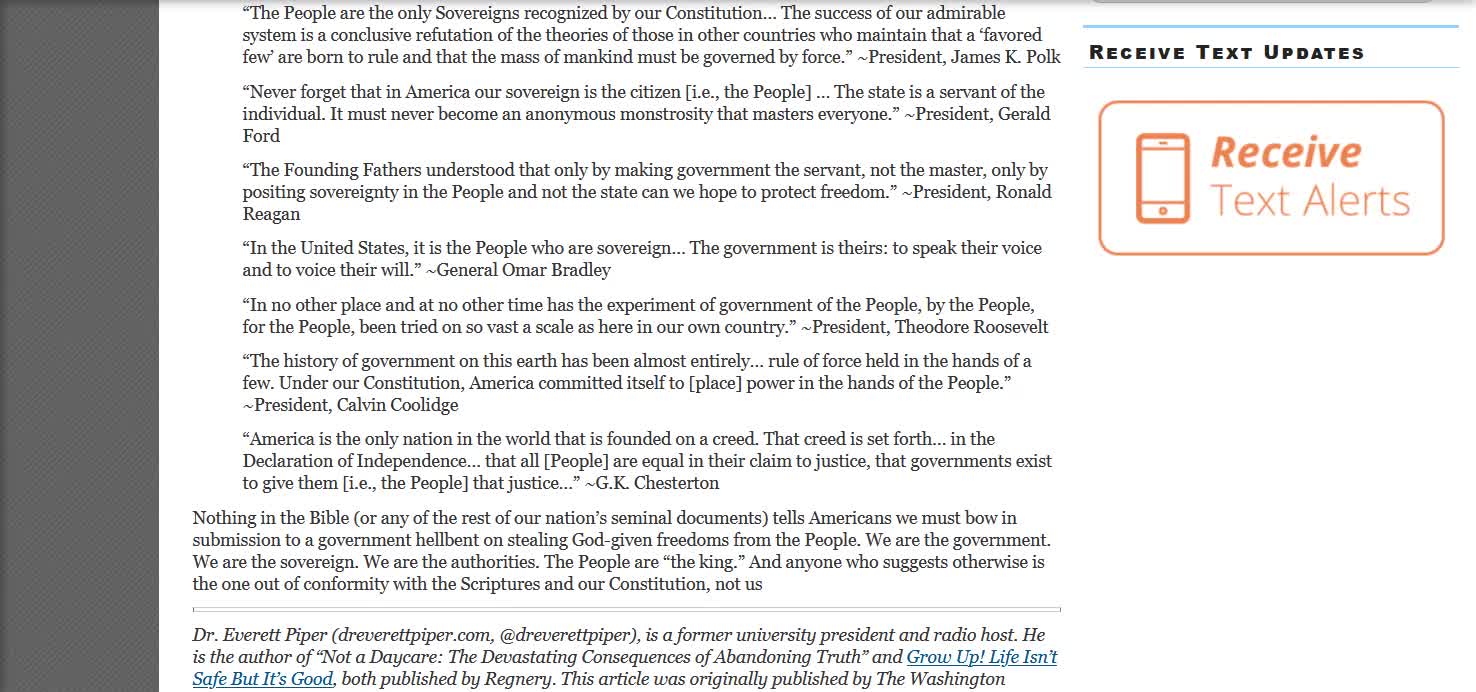 Who Are the Governing Authorities We Should Obey?