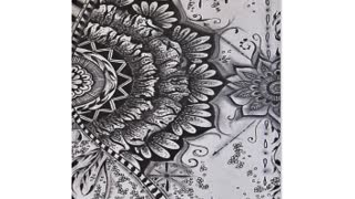 🎞️ Area Rugs - Side Diamonds Feather (007) ©️ Design