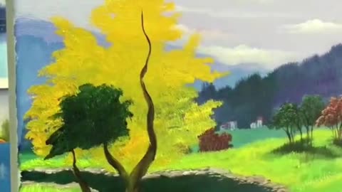 How to draw beautiful scenery