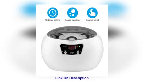 Slide AIPOI 600ml Ultrasonic Cleaner Wave Cleaning Jewellery