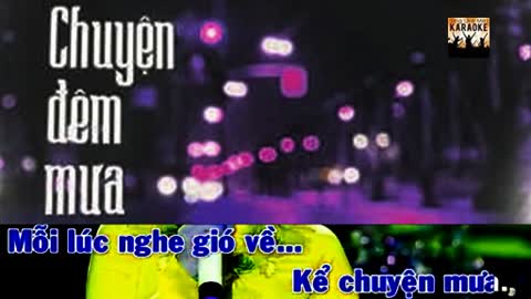 Chuyen dem mua - karaoke beat