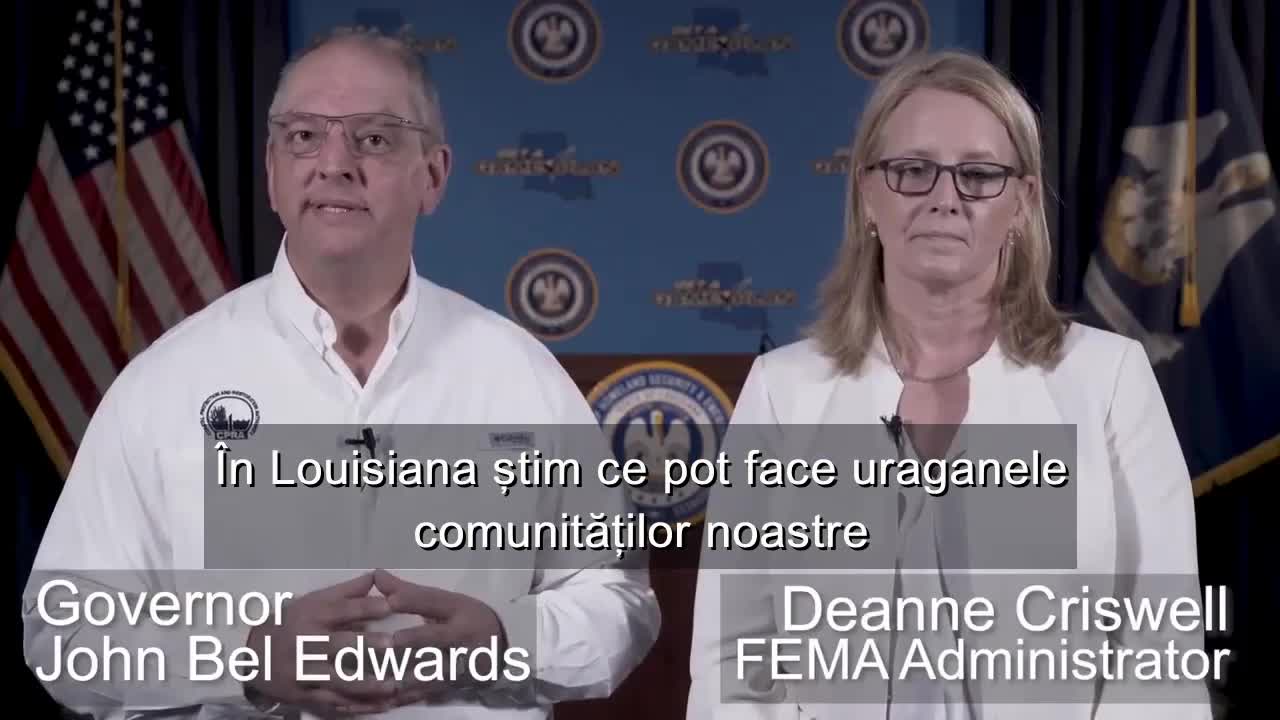 Vaccinul va salveaza de uragan. Propaganda dementa a guvernatorului democrat din Louisiana