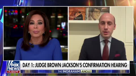 Stephen Miller on Ingraham Angle - Ketanji Brown Jackson Soft On Crime?