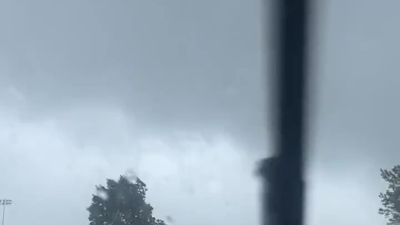 Driver Witnesses Possible Tornado in Fairmont, Minnesota