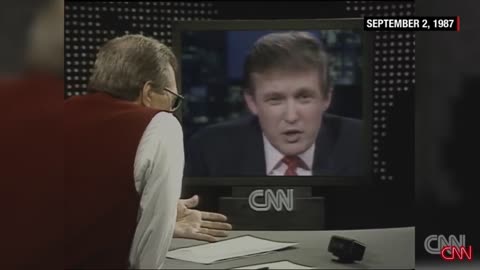 1987 Larry King interview with Donald Trump