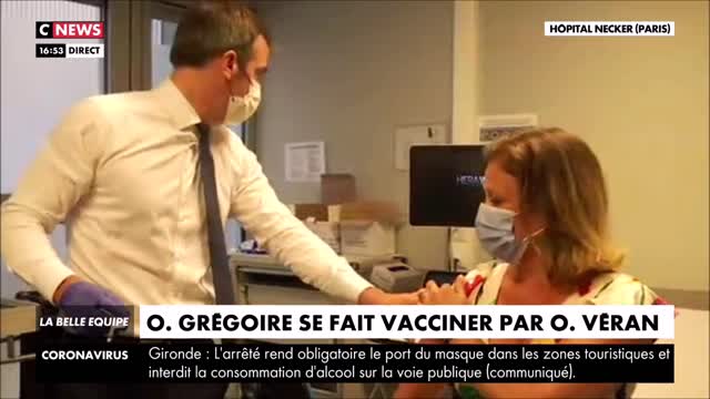 Véran vaccine Olivia Grégoire, l'image se trouble...