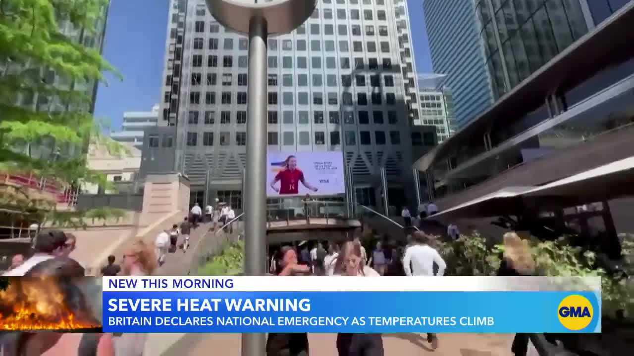 Wildfires sweep across Europe