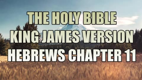 Hebrews 11 KJV