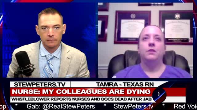 Vaxx BOMB! Texas RN Reports Nurses, Doctor DEAD After Jab!
