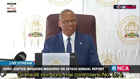 Presidente Corte Suprema MOGOENG: “Il vaccino è il marchio della Bestia, il 666.