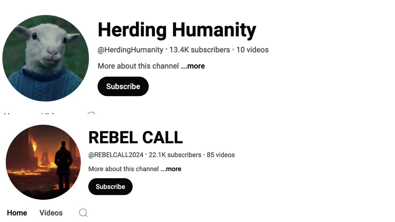 why A CALL FOR AN UPRISING is not on rumble and where to find the content