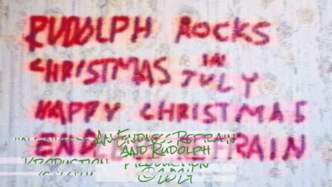 Red Sweater [Rudolph's Remix] (Audio Visualiser)