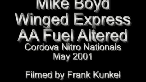 Mike Boyd in Winged Express Fuel Altered Making Willie Proud 2001