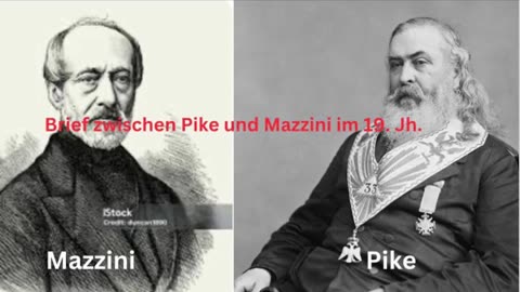 Brief zwischen Pike und Mazzini im 19. Jh