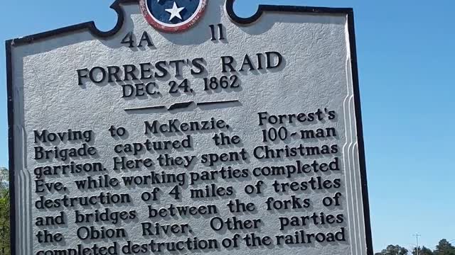 Nathan Bedford Forrest's Raids and destruction on the Union.