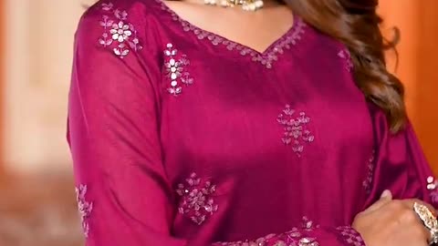 Embroidered Work Salwar Suit