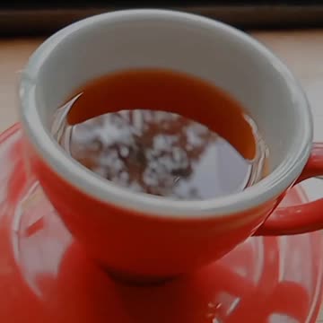 Enjoy a cup of hot jasmine tea at the cafe