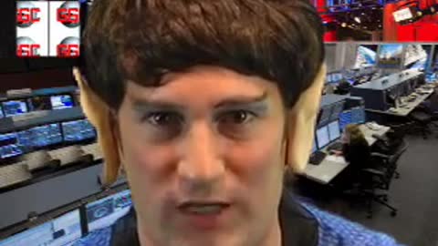 Spock Promotes the News Network